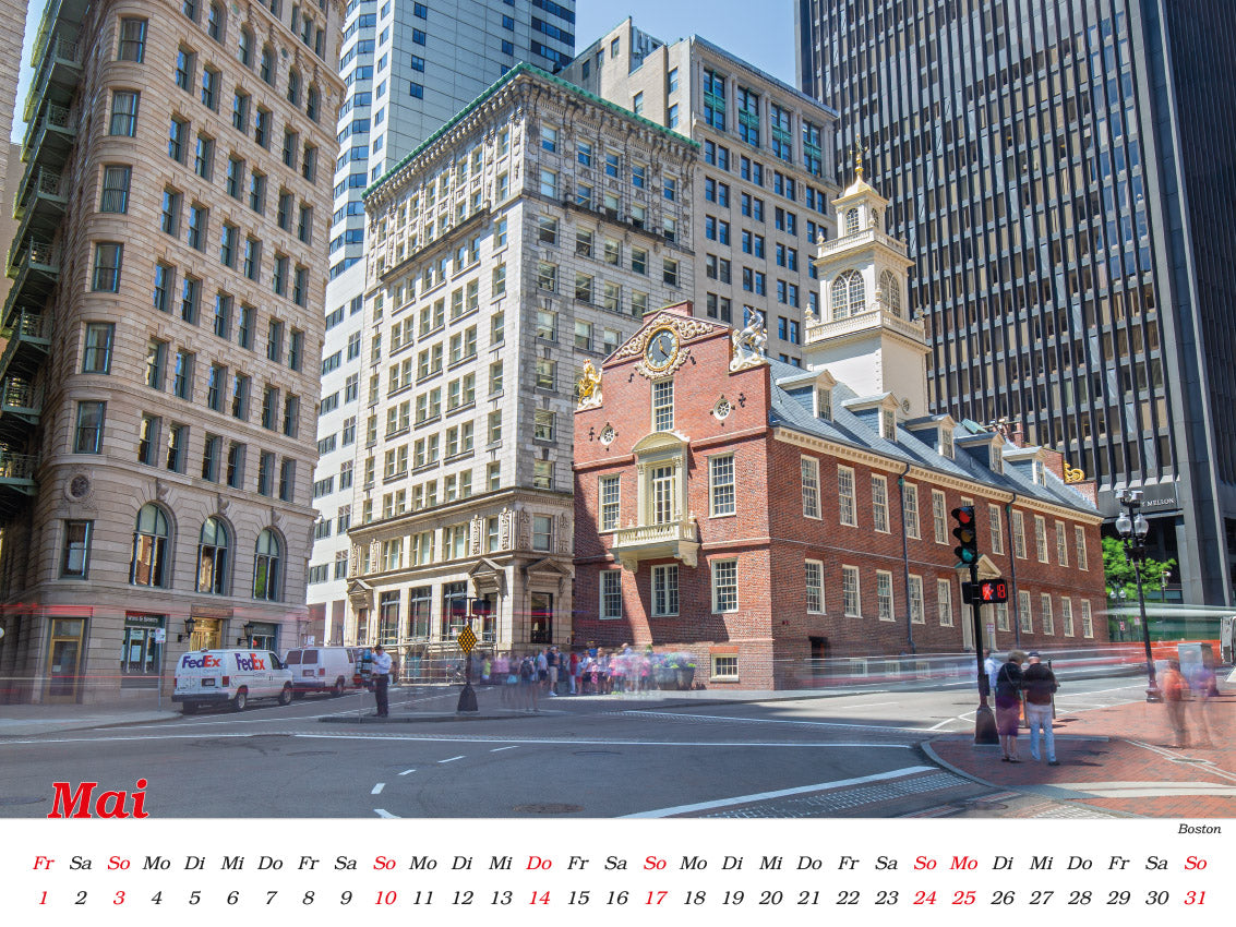 American Cities Kalender 2026