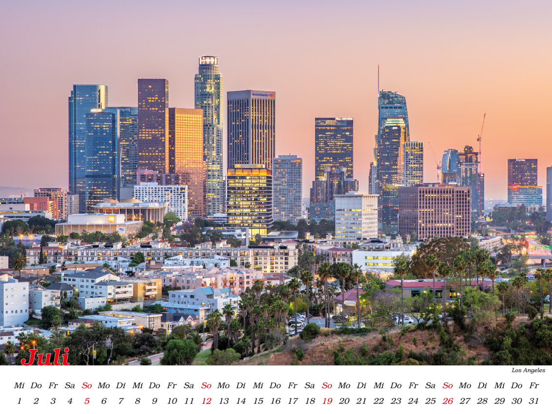 American Cities Kalender 2026