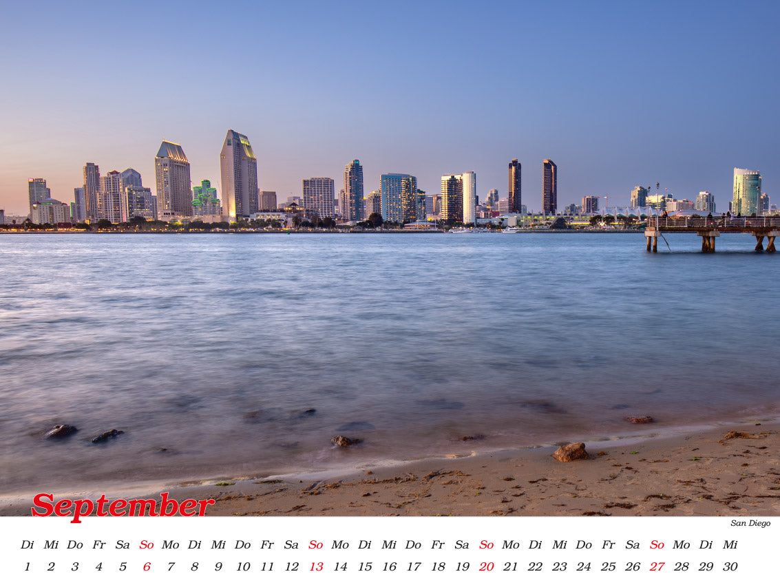 American Cities Kalender 2026