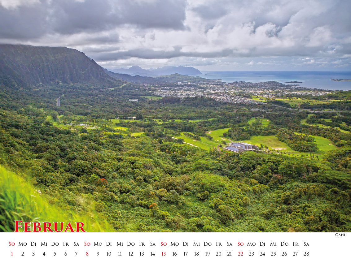 Hawaii - Paradies im Pazifik Kalender 2026