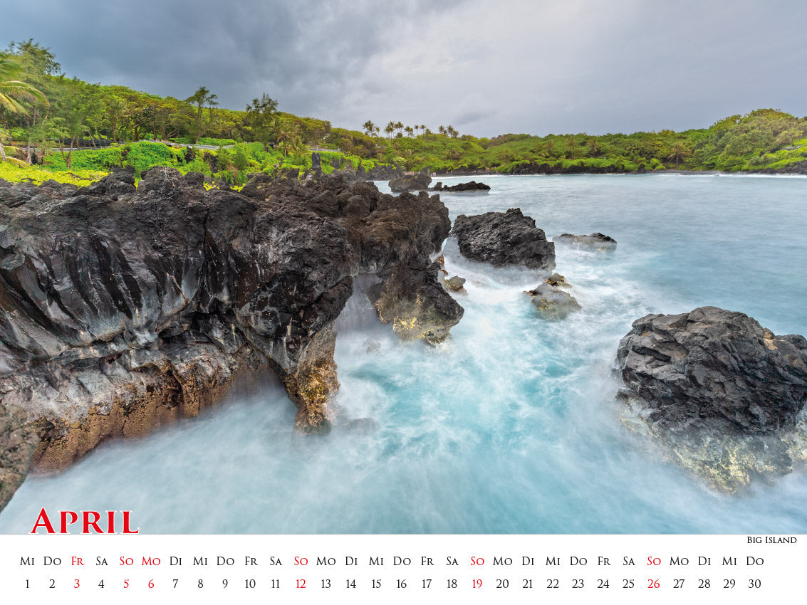 Hawaii - Paradies im Pazifik Kalender 2026