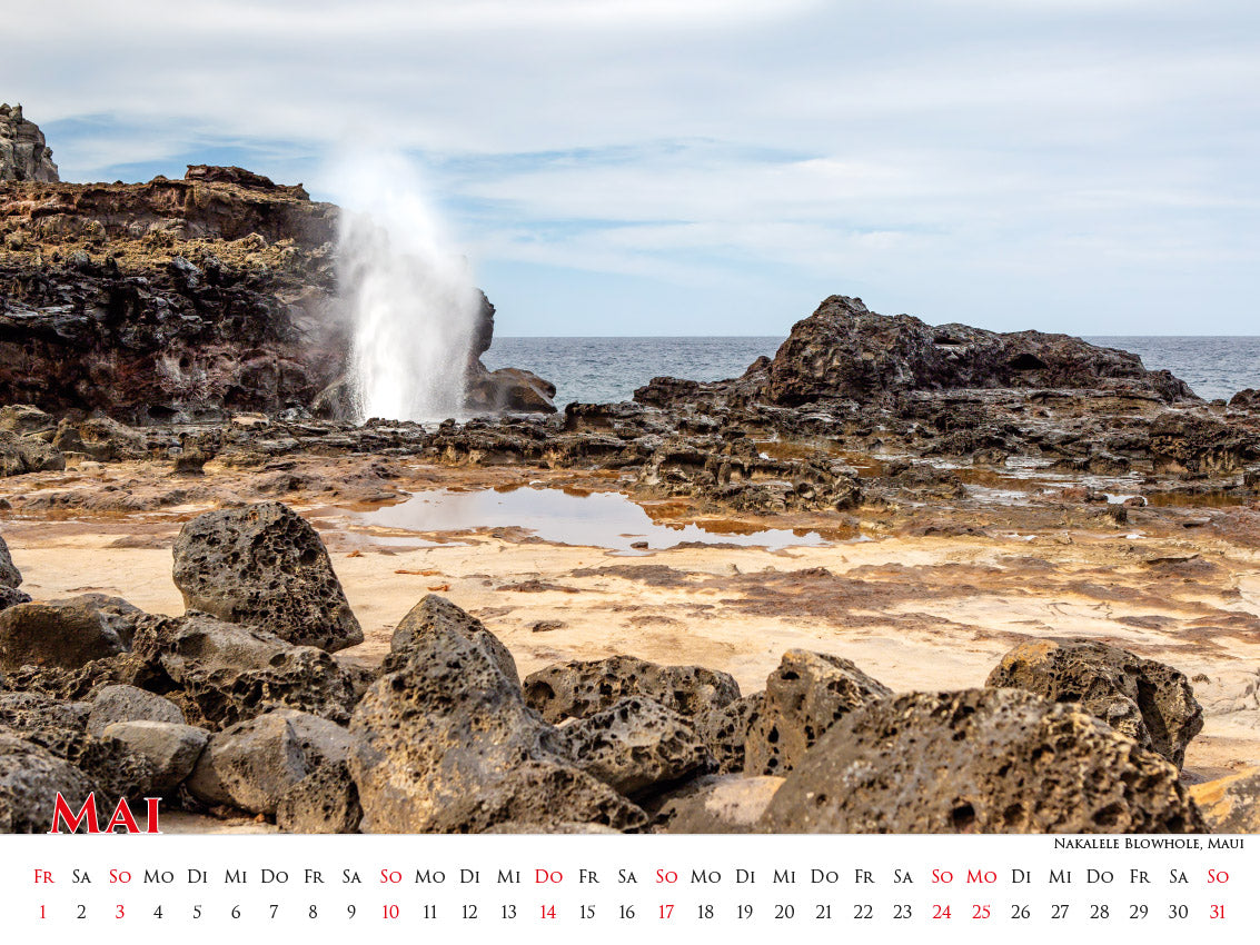 Hawaii - Paradies im Pazifik Kalender 2026