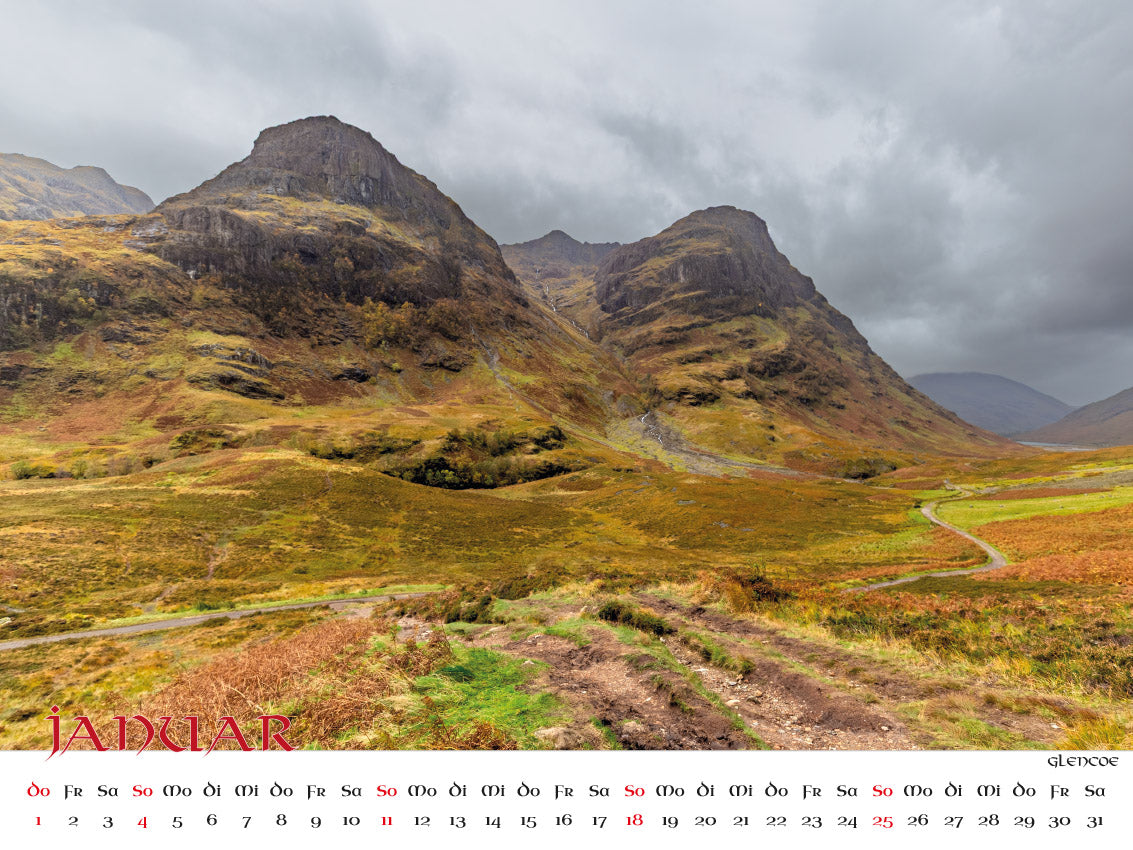 Faszination Schottland Kalender 2026