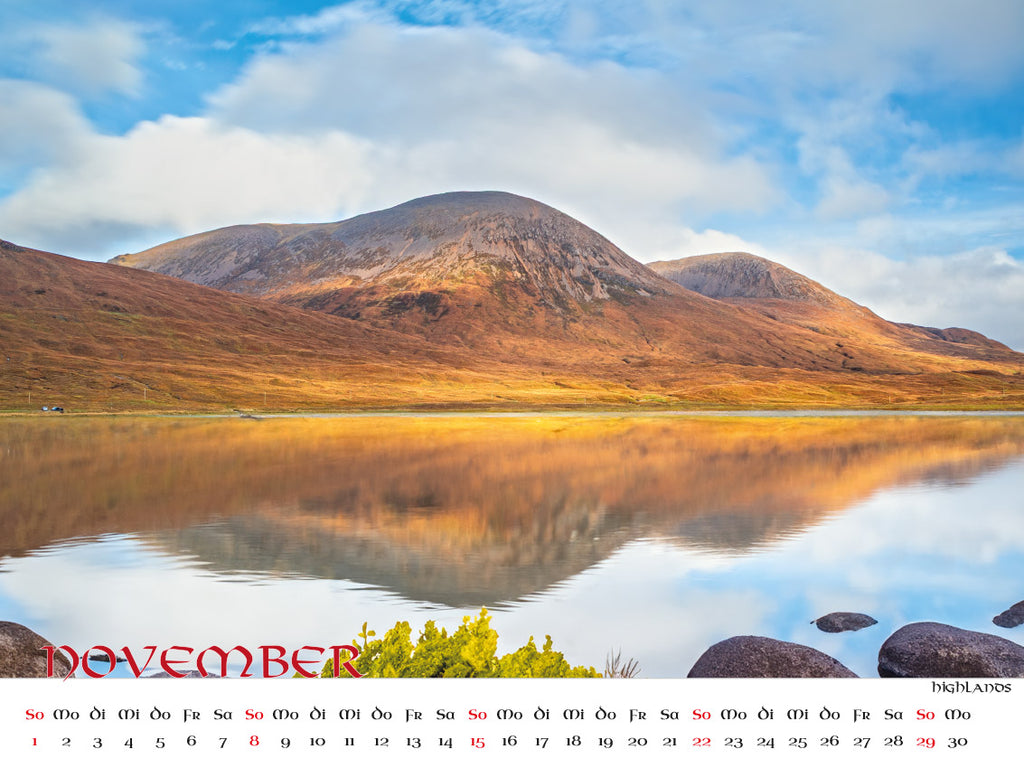 Faszination Schottland Kalender 2026