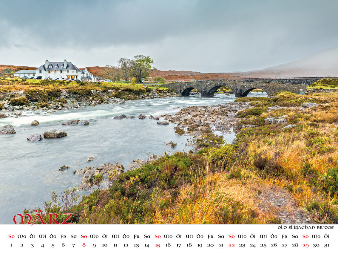 Faszination Schottland Kalender 2026