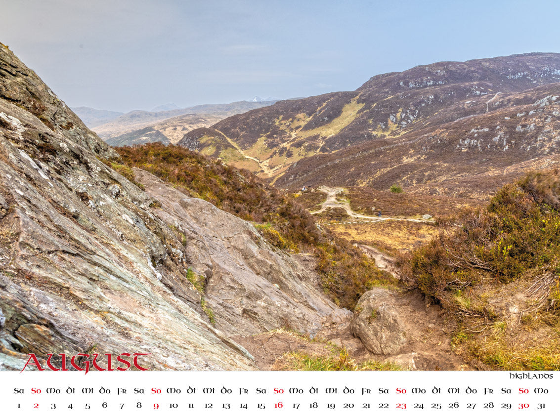 Faszination Schottland Kalender 2026