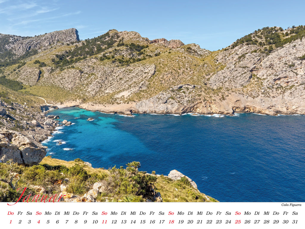 Mallorca - Schönheit im Mittelmeer Kalender 2026