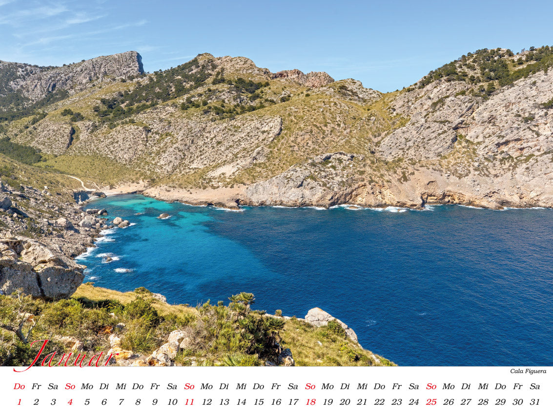 Mallorca - Schönheit im Mittelmeer Kalender 2026