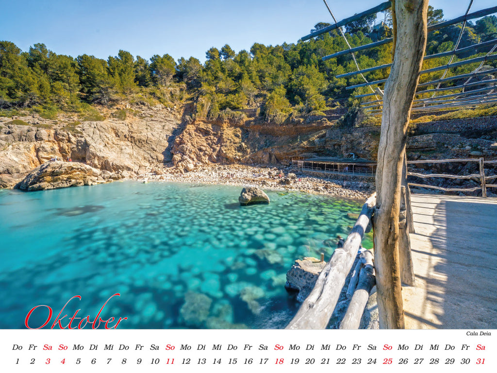 Mallorca - Schönheit im Mittelmeer Kalender 2026