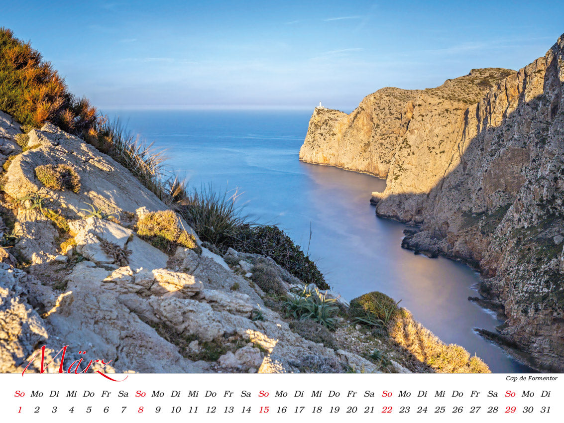 Mallorca - Schönheit im Mittelmeer Kalender 2026