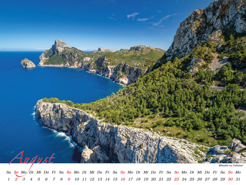 Mallorca - Schönheit im Mittelmeer Kalender 2026