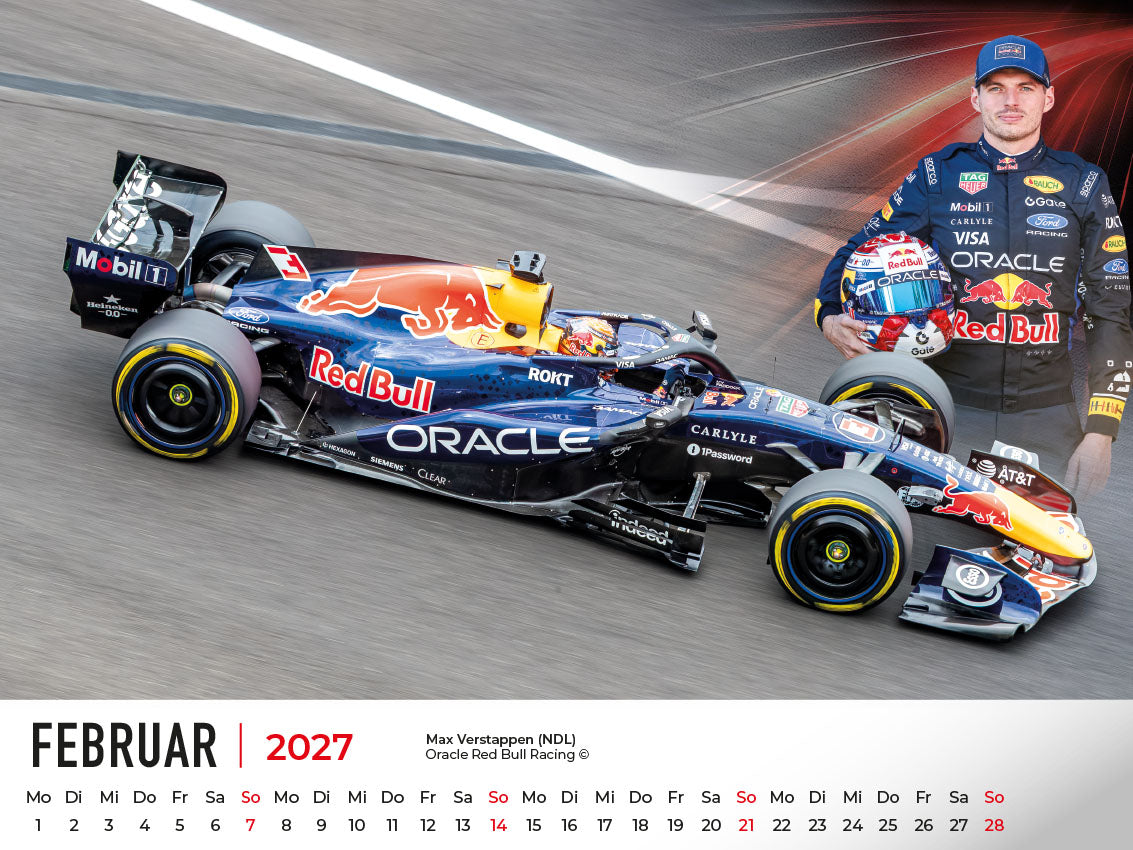 Formel 1 World Championship Kalender 2027