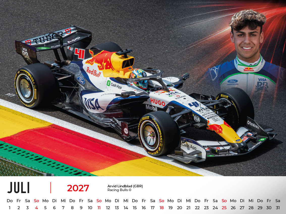 Formel 1 World Championship Kalender 2027