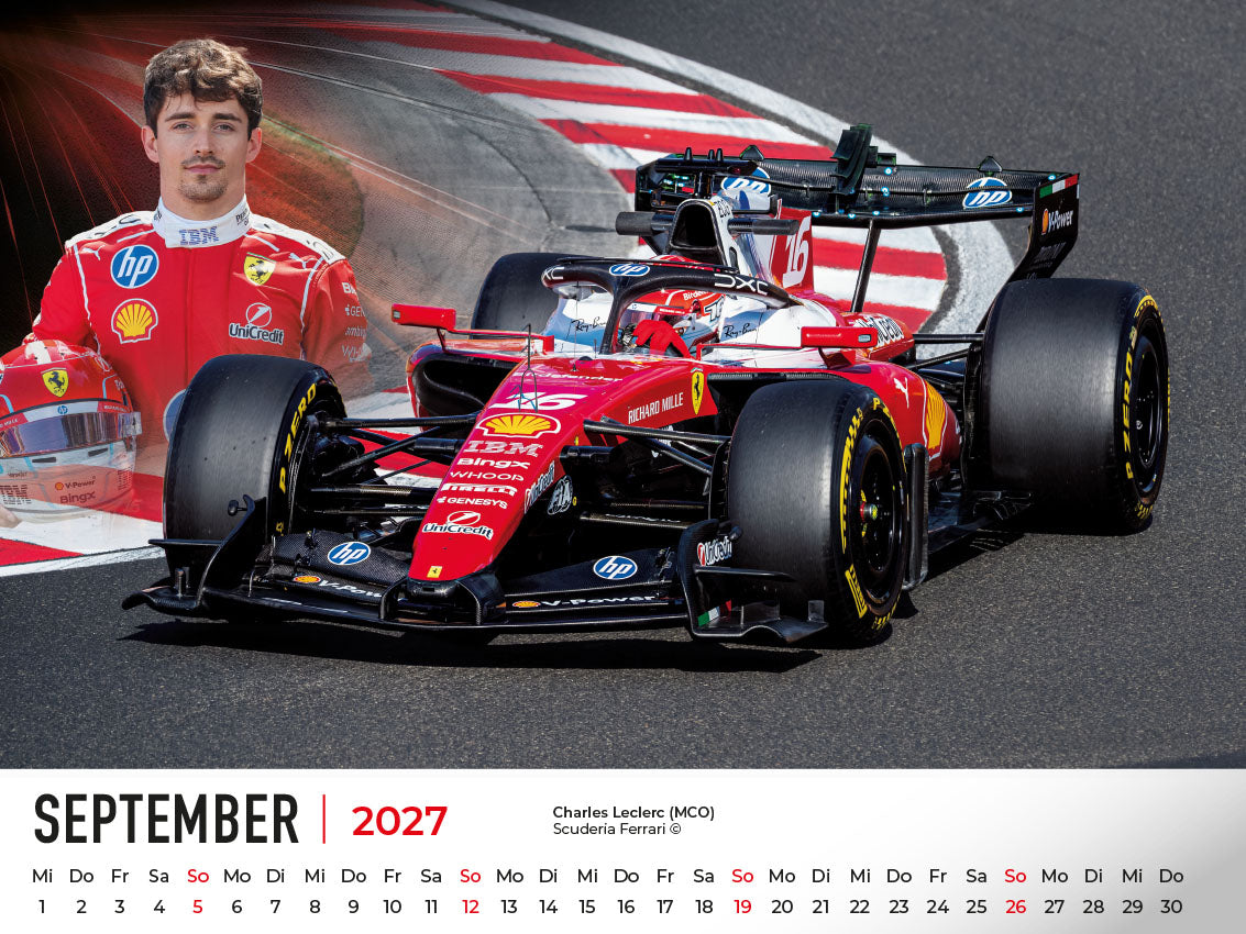 Formel 1 World Championship Kalender 2027