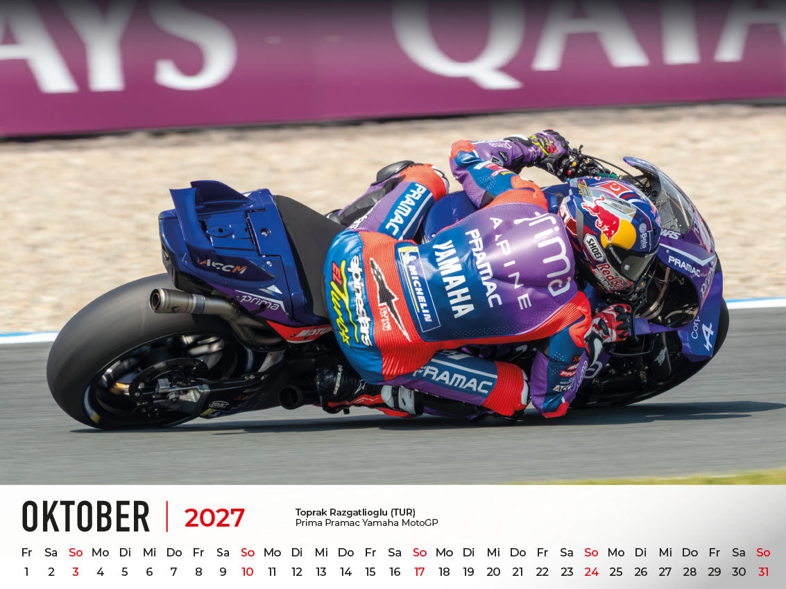 Motorrad Grand Prix Kalender 2027