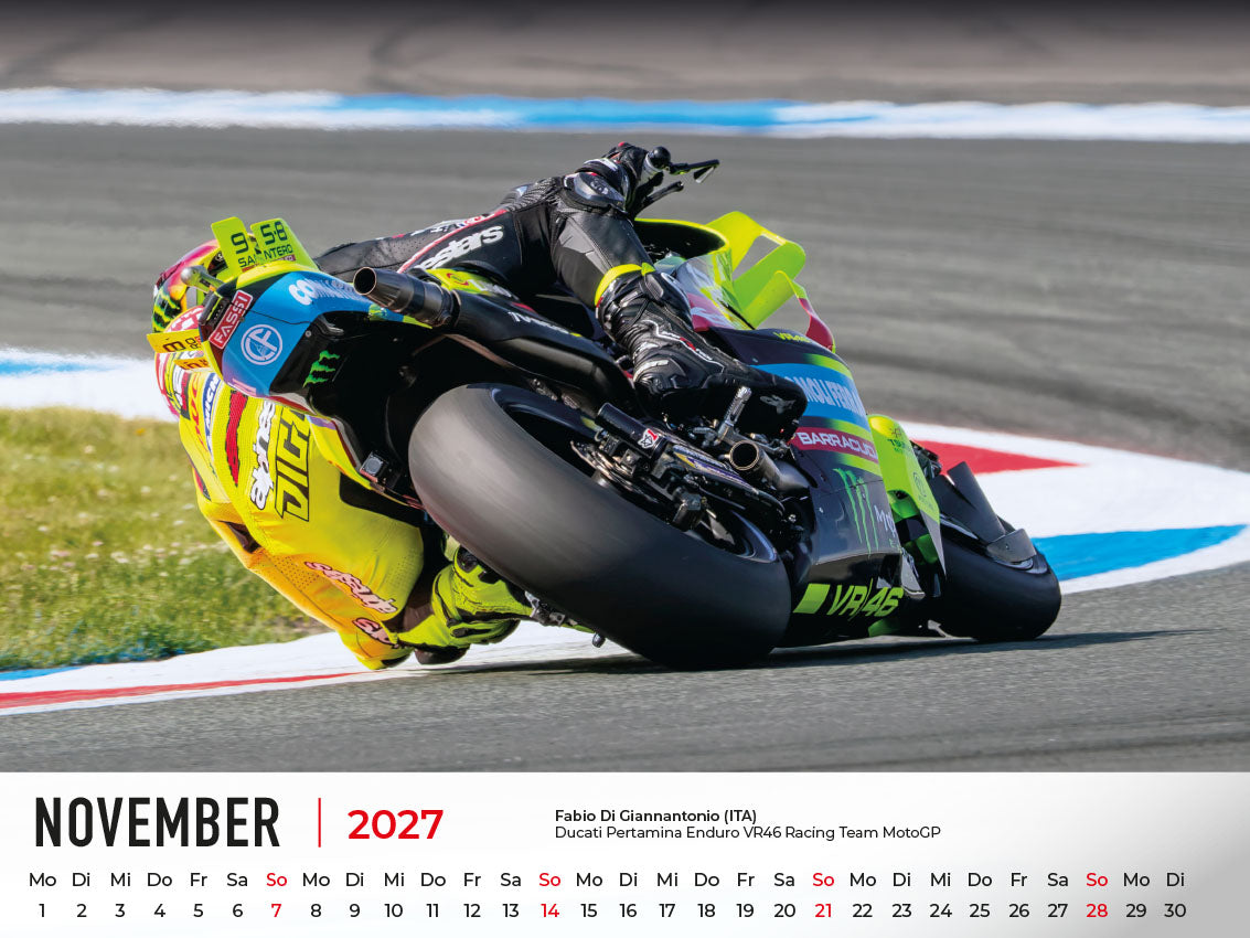 Motorrad Grand Prix Kalender 2027