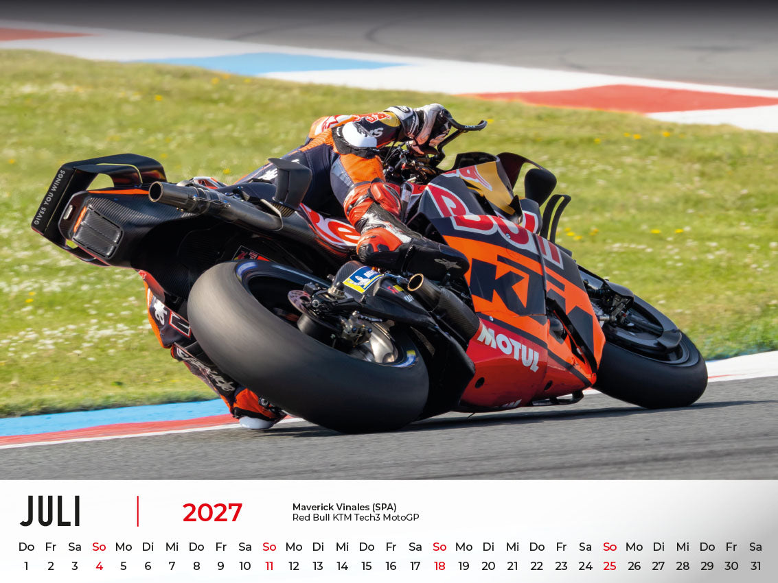 Motorrad Grand Prix Kalender 2027