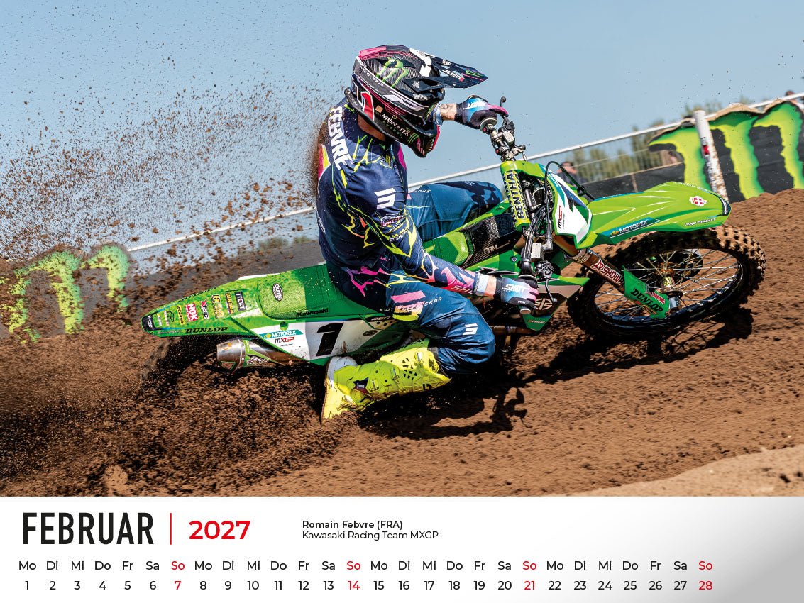 Motocross WM Kalender 2027