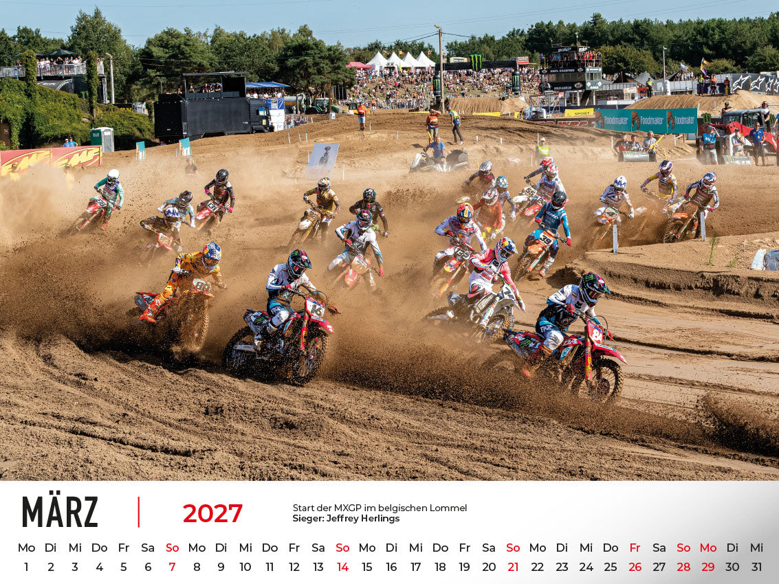 Motocross WM Kalender 2027