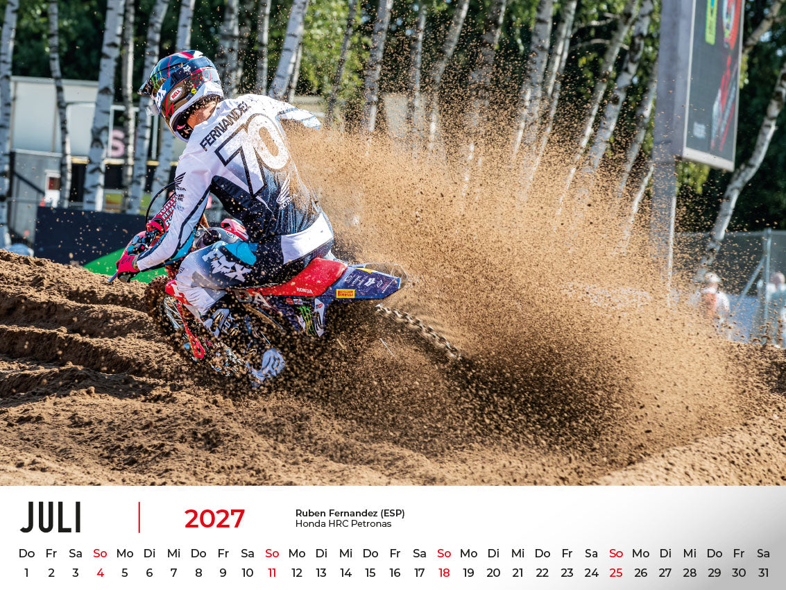 Motocross WM Kalender 2027