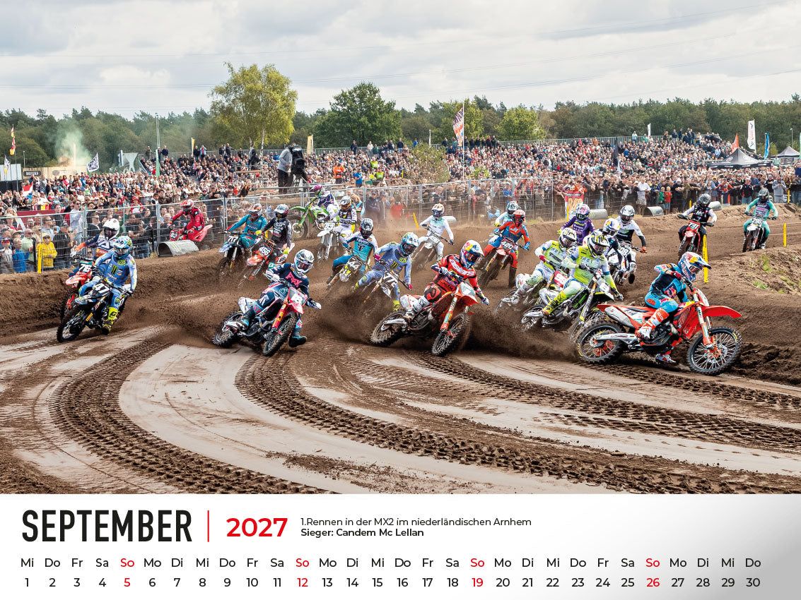 Motocross WM Kalender 2027