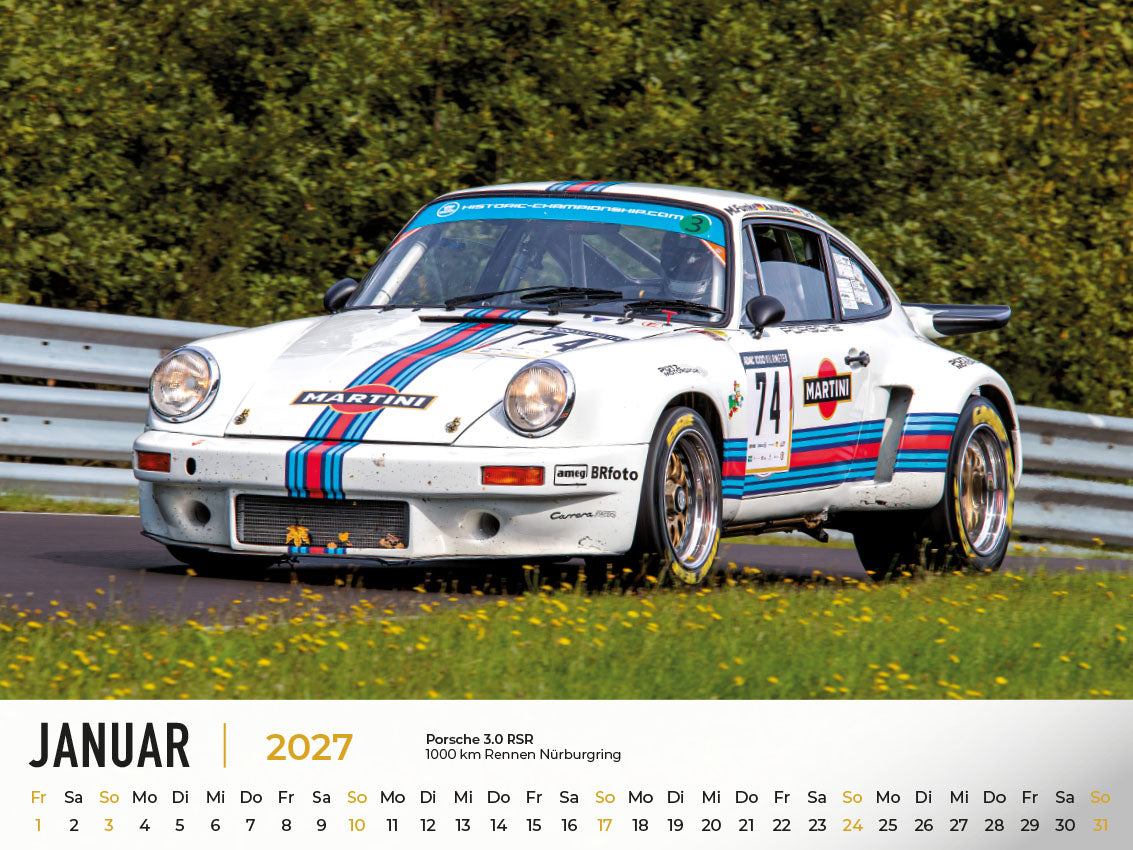 Porsche im Rennsport Kalender 2027