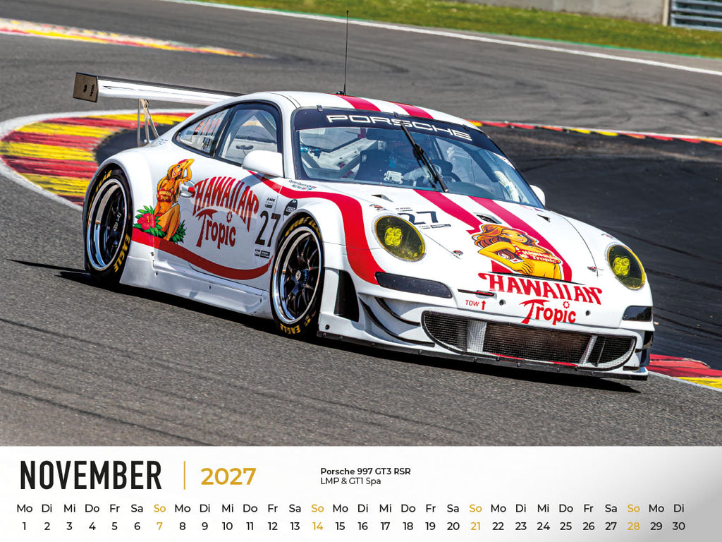 Porsche im Rennsport Kalender 2027