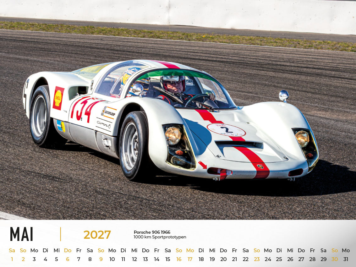 Porsche im Rennsport Kalender 2027