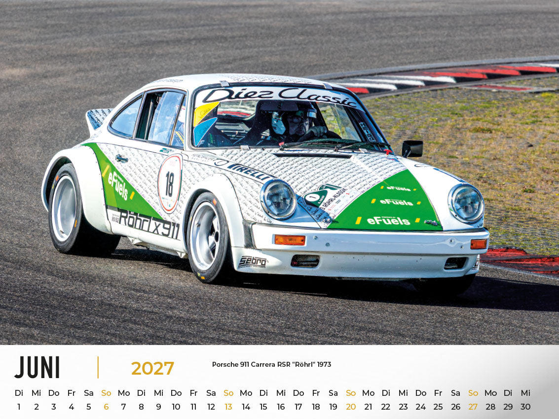 Porsche im Rennsport Kalender 2027