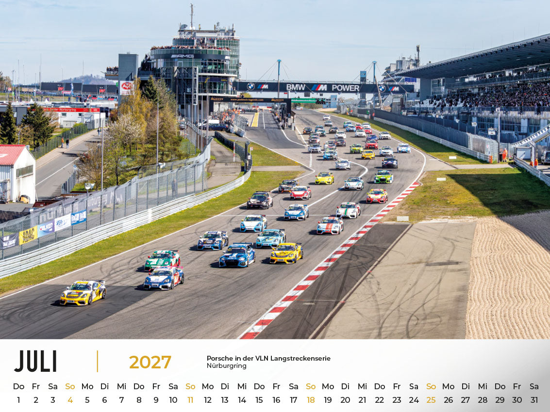 Porsche im Rennsport Kalender 2027