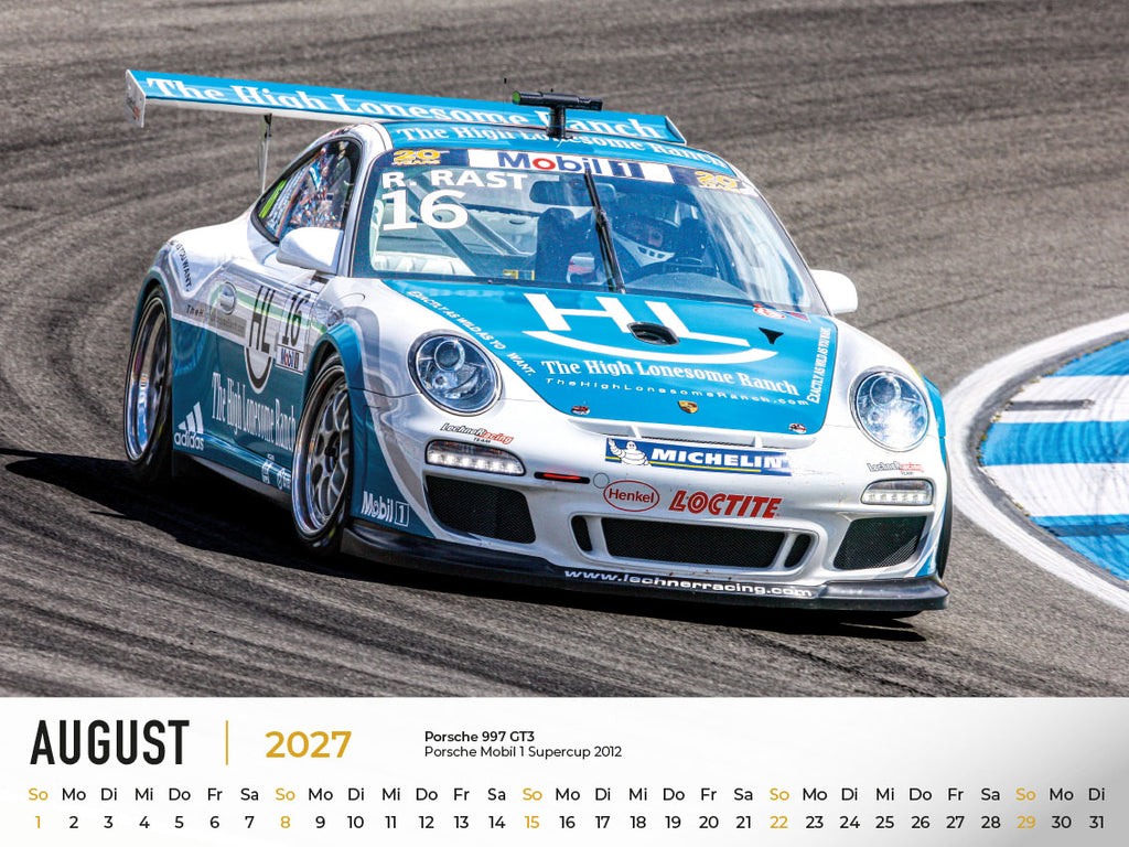 Porsche im Rennsport Kalender 2027