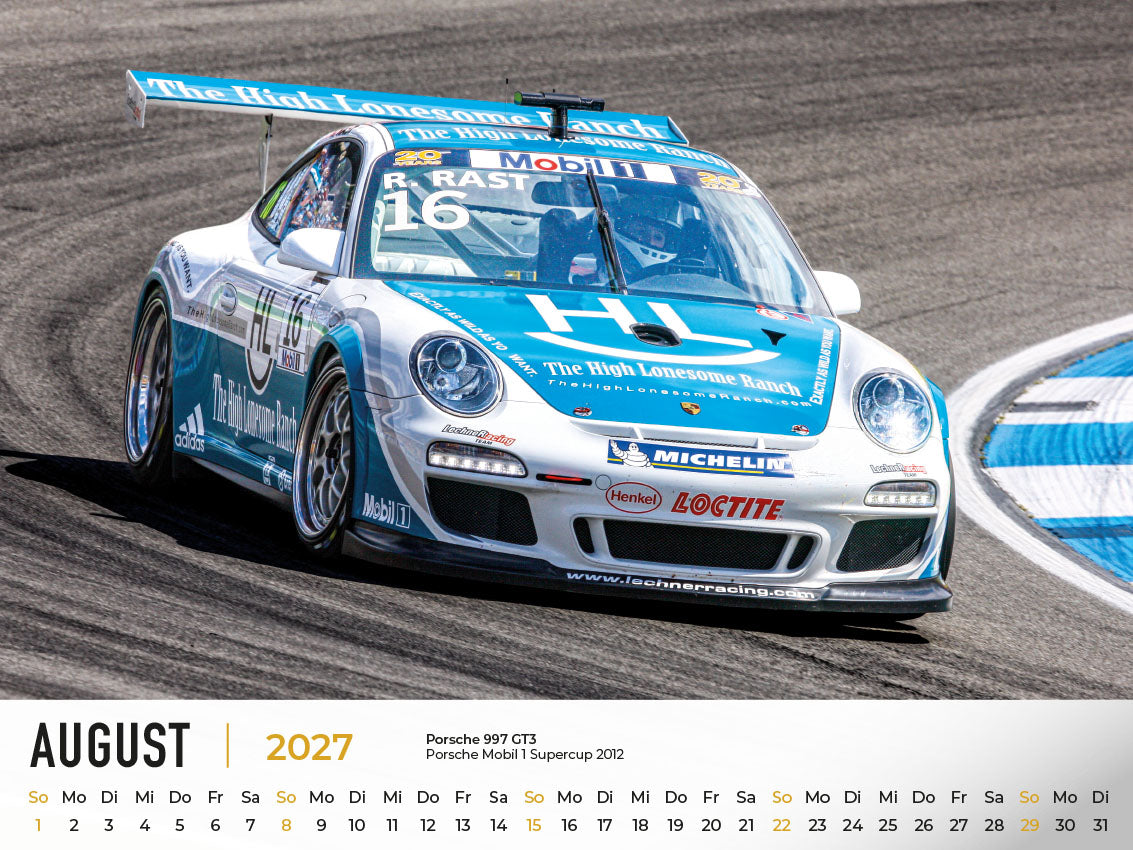 Porsche im Rennsport Kalender 2027