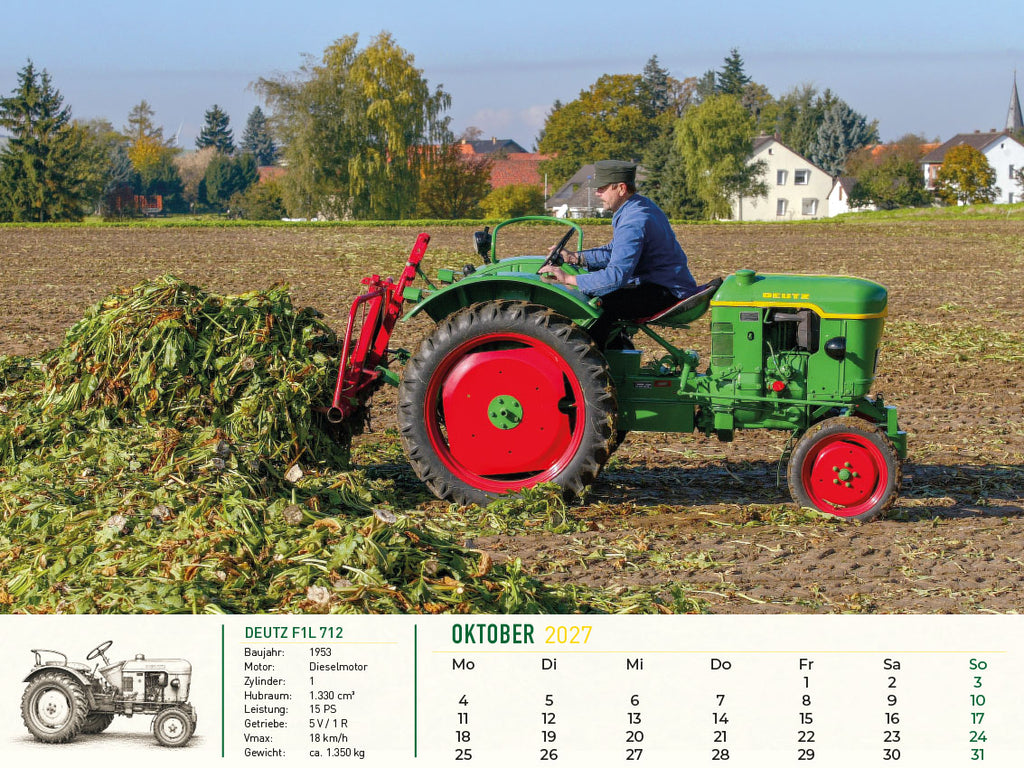 Faszination Schlepper Kalender 2027