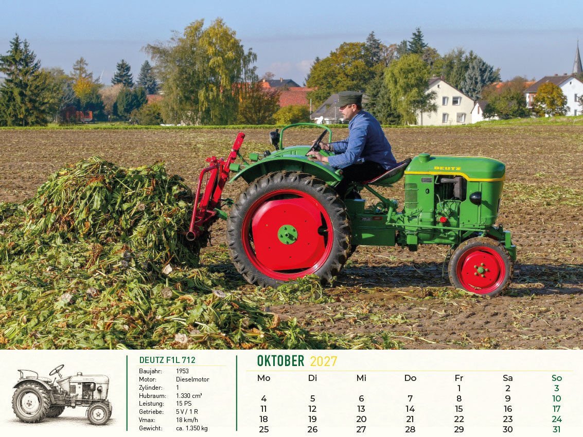 Faszination Schlepper Kalender 2027