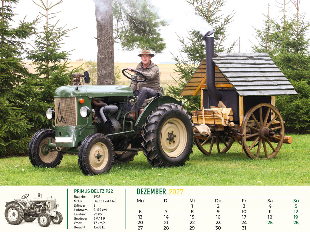 Faszination Schlepper Kalender 2027