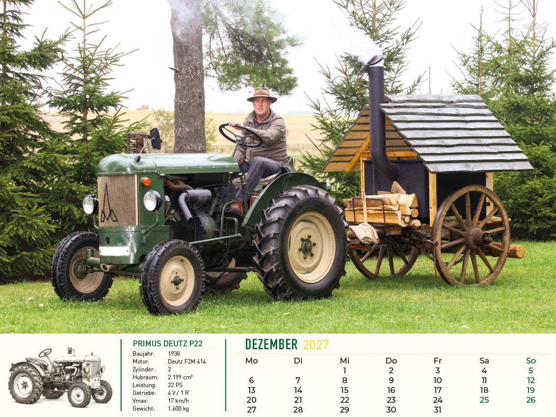 Faszination Schlepper Kalender 2027