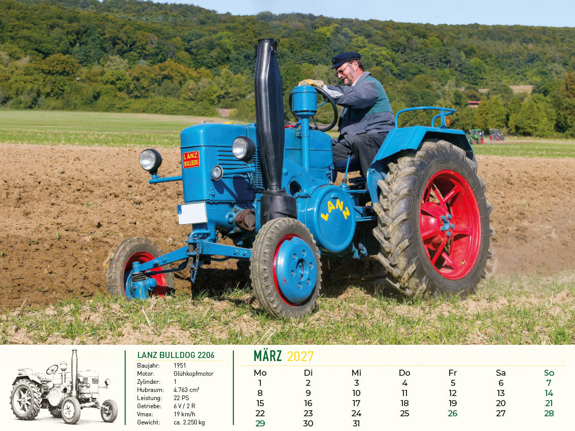 Faszination Schlepper Kalender 2027