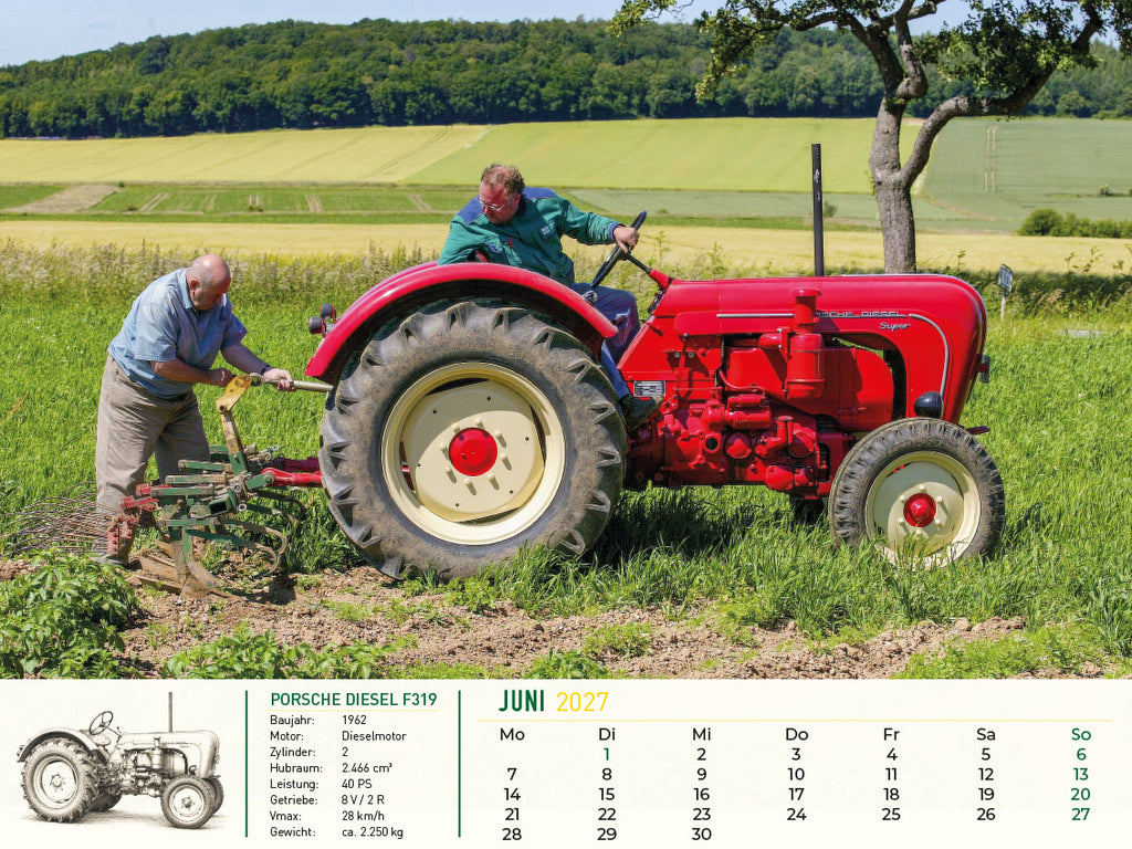 Faszination Schlepper Kalender 2027
