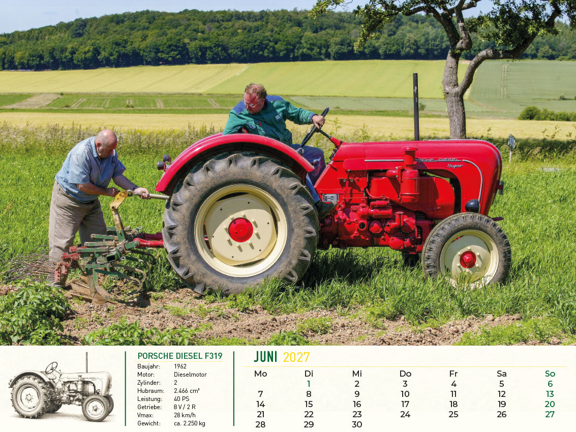 Faszination Schlepper Kalender 2027