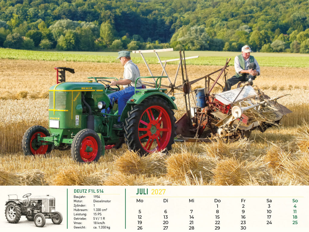 Faszination Schlepper Kalender 2027